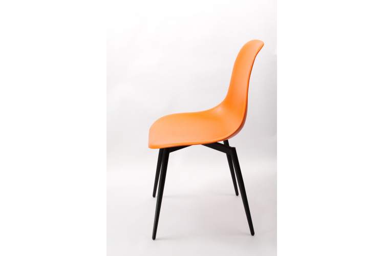 Стул Туссе чёрный /оранжевый-6