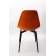 Стул Туссе чёрный /оранжевый