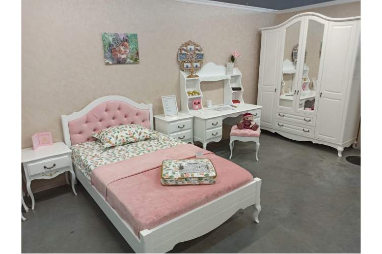 Кровать Малонн Ави Софт Белый-5