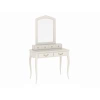 Туалетный стол Малонн Ави с секретером и зеркалом Белый