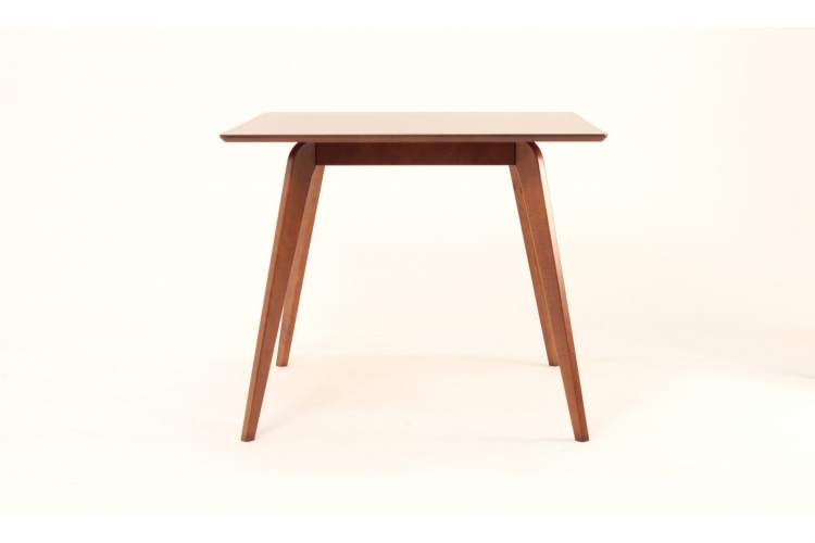 Стол Arki М 90 орех со стульями Франк ПМ орех/бежевая рогожка-3