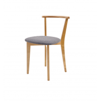 Стул Франк ПМ натур/графит рогожка