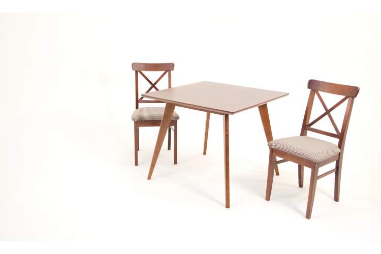 Стул Ингольф ПМ орех/гусиная лапка бежевый-8