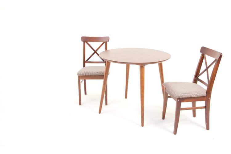 Стул Ингольф ПМ орех/гусиная лапка бежевый-9