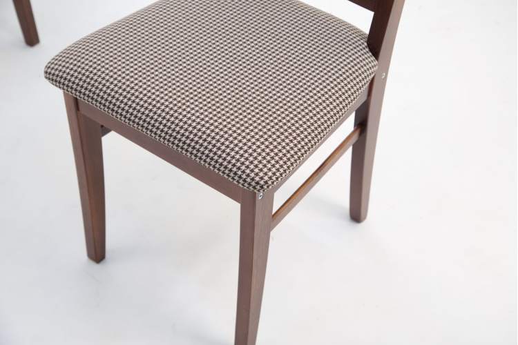 Стул Ингольф ПМ орех/гусиная лапка бежевый-6