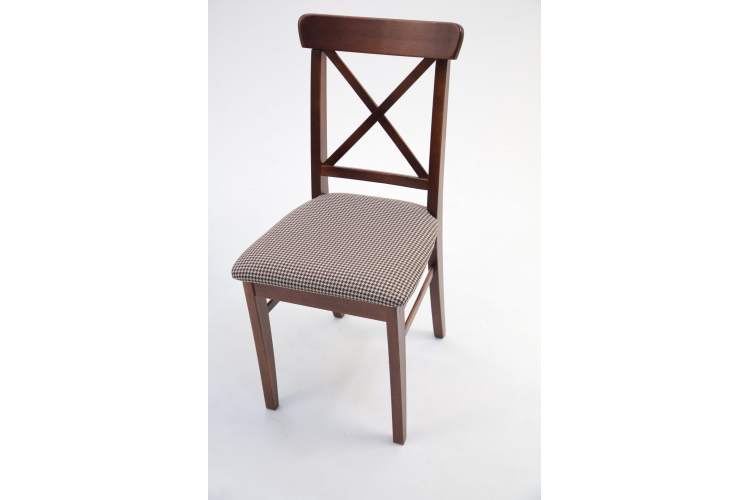 Стул Ингольф ПМ орех/гусиная лапка бежевый-2