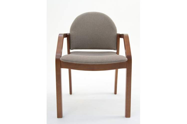 Стул-кресло Джуно 2.0 орех/гусиная лапка-2