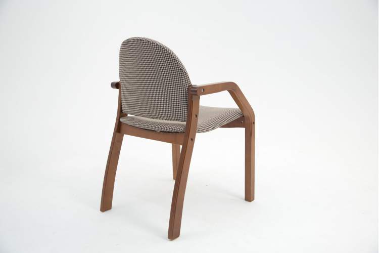 Стул-кресло Джуно 2.0 орех/гусиная лапка-9