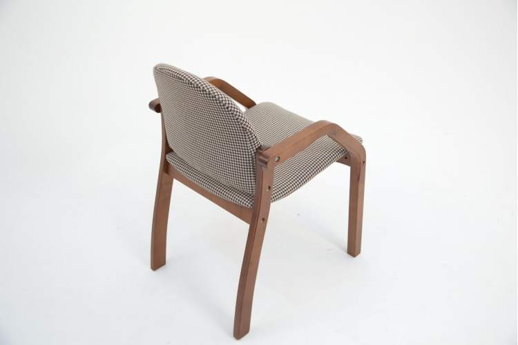 Стул-кресло Джуно 2.0 орех/гусиная лапка-6