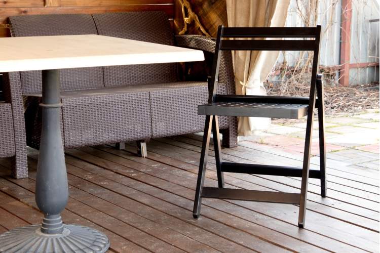 Складной стул Даччи венге-36