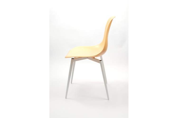 Стул Туссе белый /персиковый-13