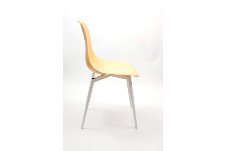 Стул Туссе белый /персиковый-17