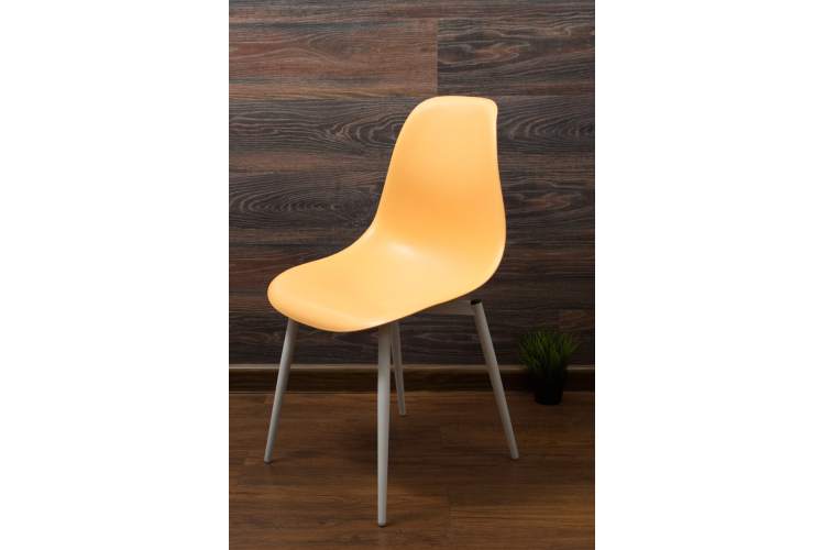 Стул Туссе белый /персиковый-2