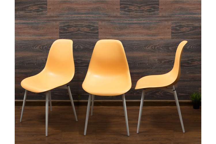 Стул Туссе белый /персиковый-10