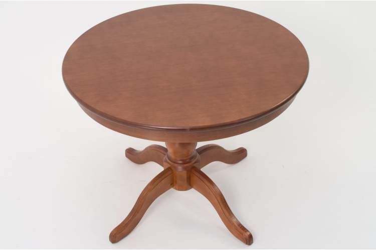 Обеденная группа Брамос К 100 орех со стульями Ингольф синий-1