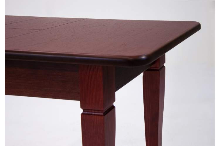 Обеденная группа Моцарт 120 со стульями Рич/ ромб бежевый, Орех-4