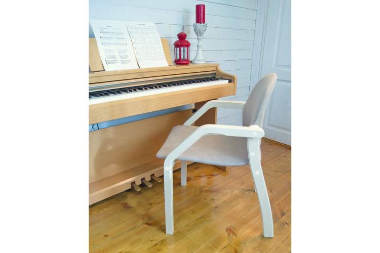 Стул-кресло Джуно 2.0, Слоновая кость/ Бежевый-7