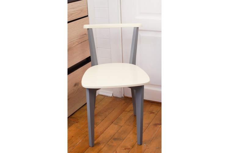 Стул Франк ЖК, Серый/Слоновая кость-2