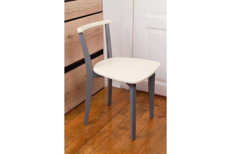 Стул Франк ЖК, Серый/Слоновая кость-3