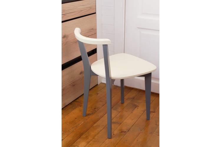 Стул Франк ЖК, Серый/Слоновая кость-4