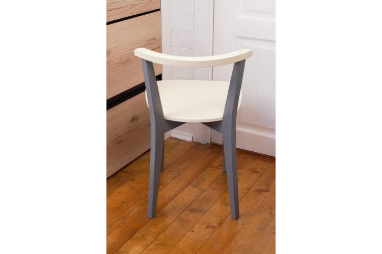 Стул Франк ЖК, Серый/Слоновая кость-5