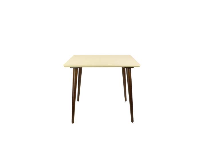 Стол Монте М 90, Орех/Слоновая кость-5