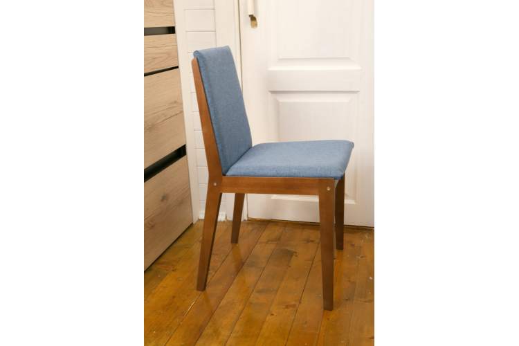 Стул Твит, Орех/ Синий-11