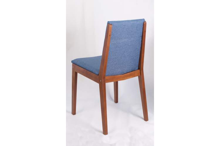 Стул Твит, Орех/ Синий-8