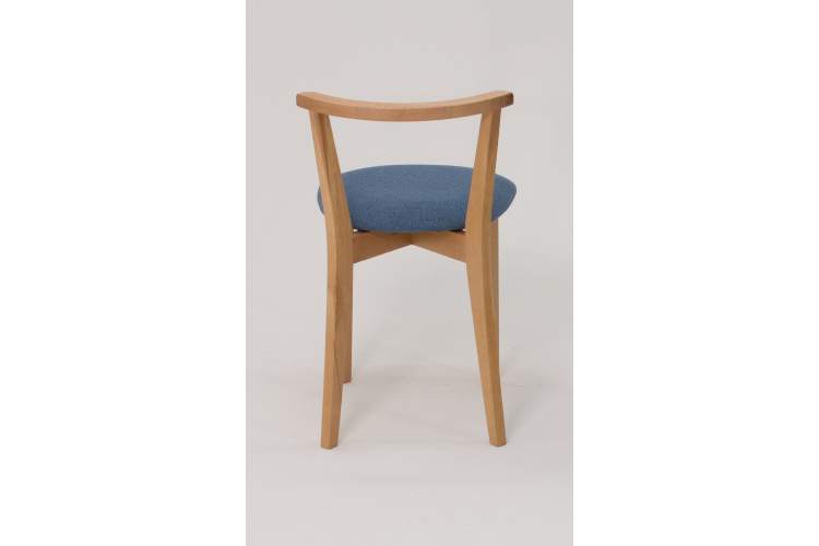 Стул Франк, натур синий-2
