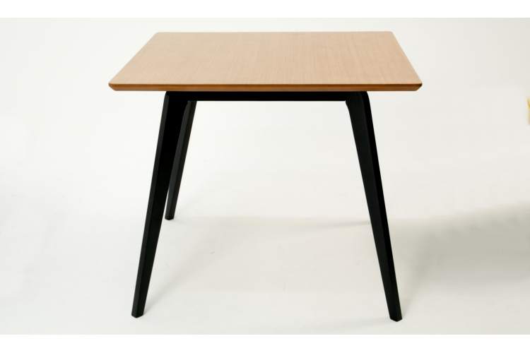 Стол Arki М 90 чёрный/натур-3