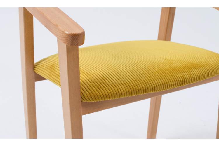 Стул-кресло Челси ПМ натур/жёлтый-7