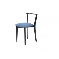 Стул Франк ПМ чёрный/синий