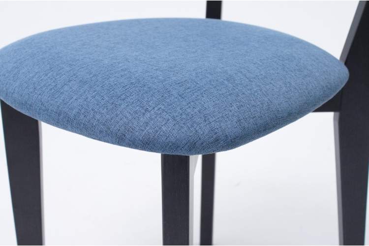 Стул Франк ПМ чёрный/синий-5