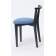 Стул Франк ПМ чёрный/синий