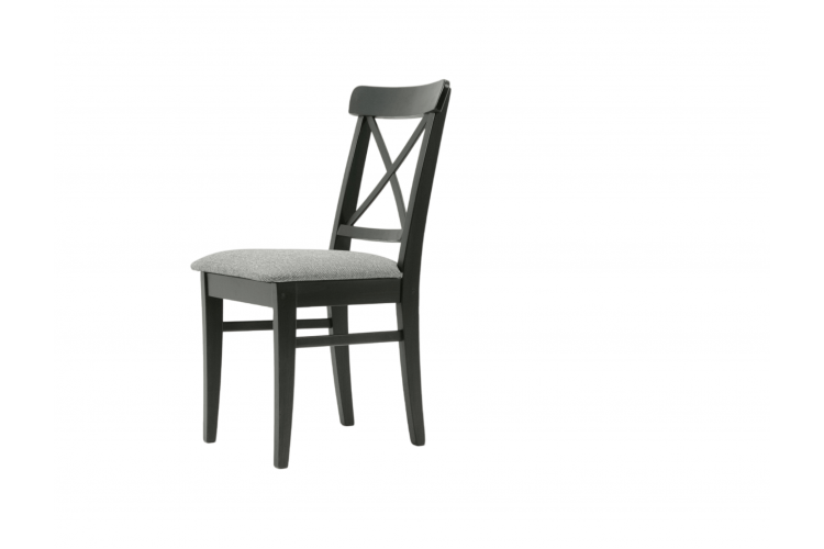 Стул Ингольф ПМ чёрный/графит