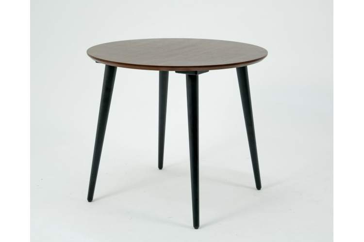 Стол Монте К 100 чёрное дерево/орех-2