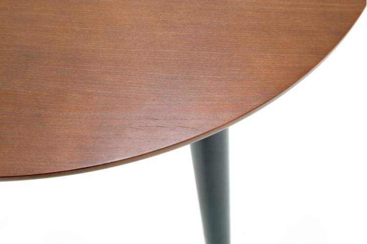 Стол Монте К 100 чёрное дерево/орех-5