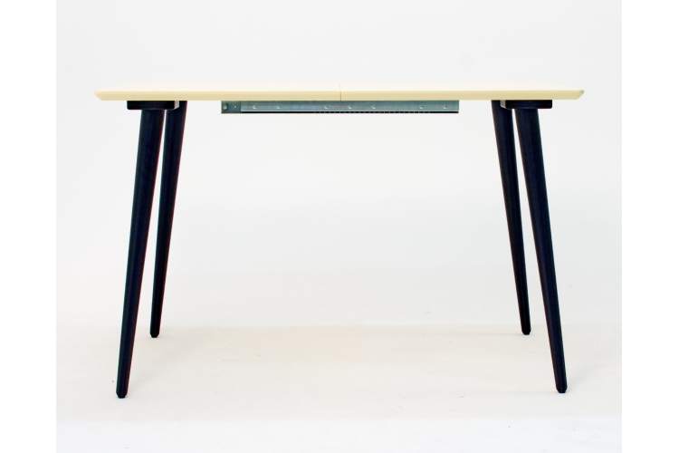 Стол Монте 120 чёрное дерево/слоновая кость-8