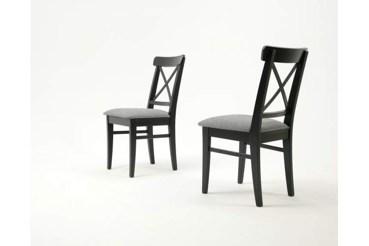 Стул Ингольф ПМ чёрный/графит-1