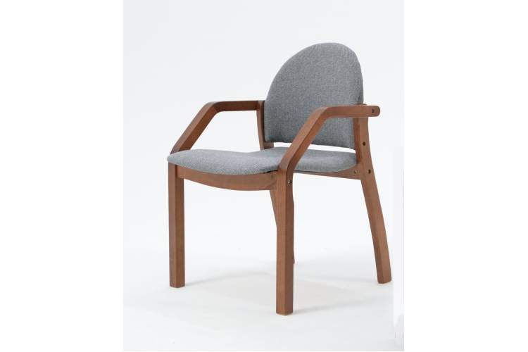 Стул-кресло Джуно 2.0 орех/графит-11