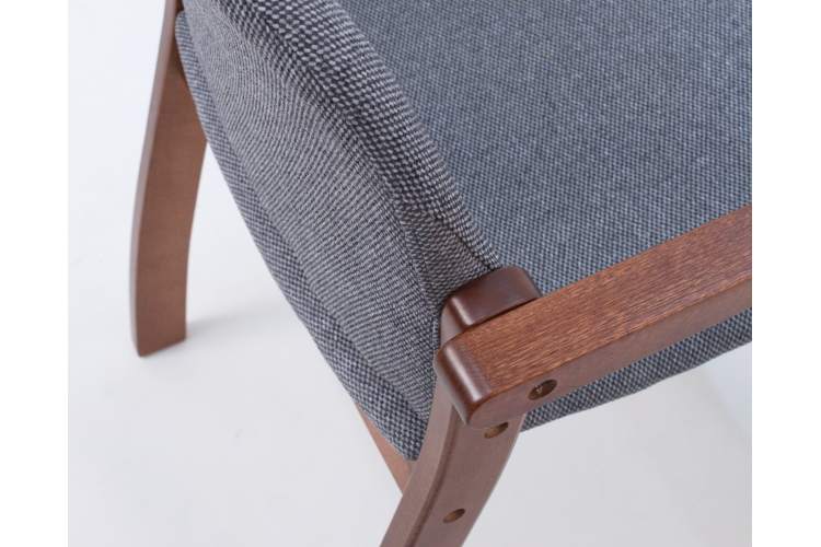 Стул-кресло Джуно 2.0 орех/графит-8