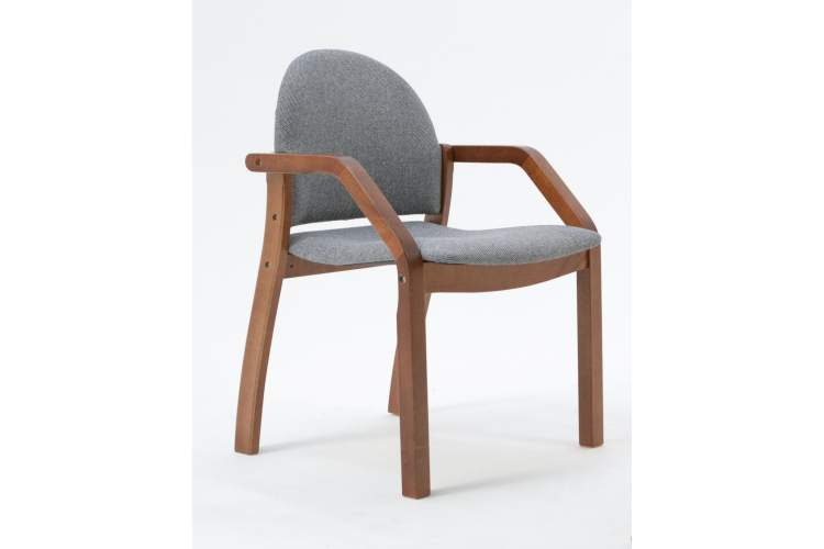 Стул-кресло Джуно 2.0 орех/графит-5