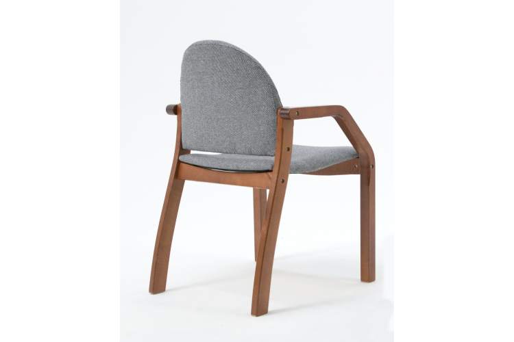 Стул-кресло Джуно 2.0 орех/графит-4