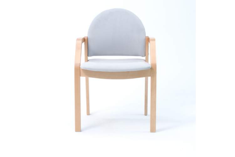 Стул-кресло Джуно 2.0 натур/серый-1