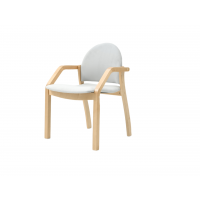 Стул-кресло Джуно 2.0 натур/серый