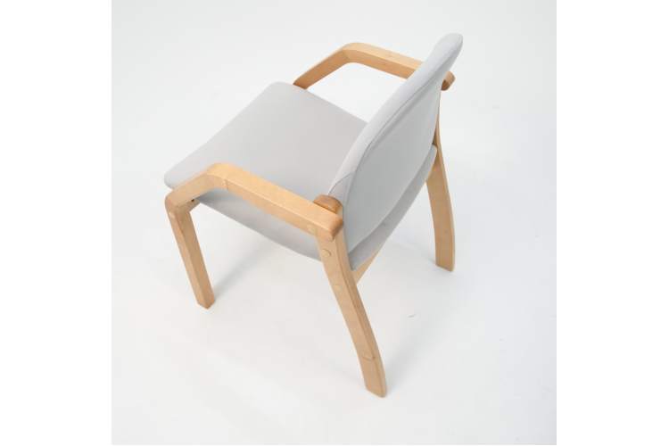 Стул-кресло Джуно 2.0 натур/серый-10