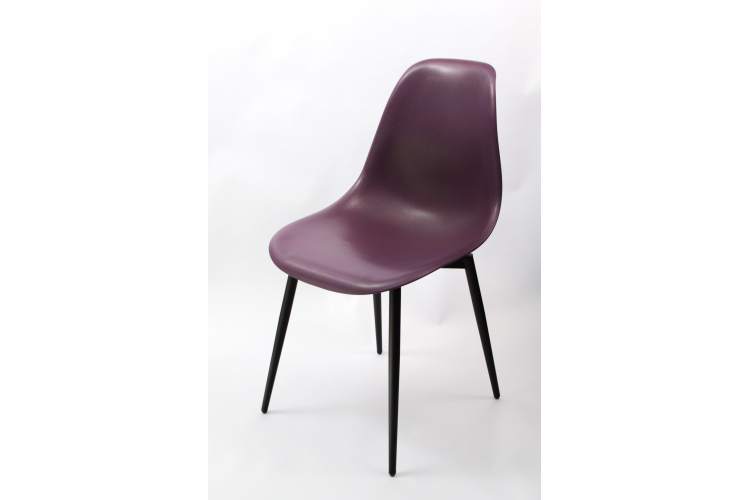 Стул Туссе чёрный /фиолетовый-7