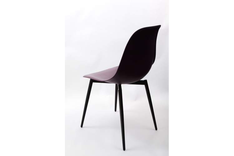 Стул Туссе чёрный /фиолетовый-5
