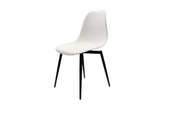 Стул Туссе чёрный /белый