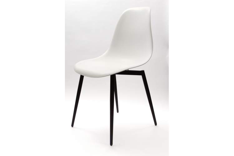 Стул Туссе чёрный /белый-17